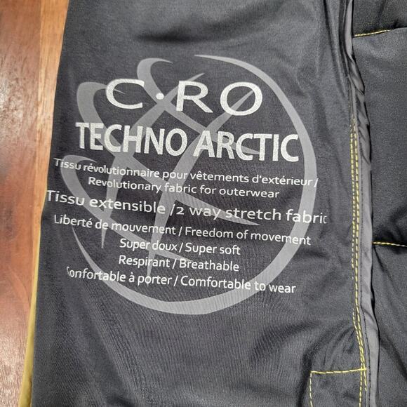 C-Ro Denmark Quilted Zip Front 2 Way Stretch Jacket E1211RK-754 Size 14 - Picture 8 of 15